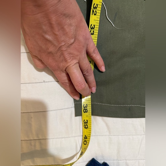 Vintage Army Pants with Embroidered Fleece Embellishments - Picture 8 of 8